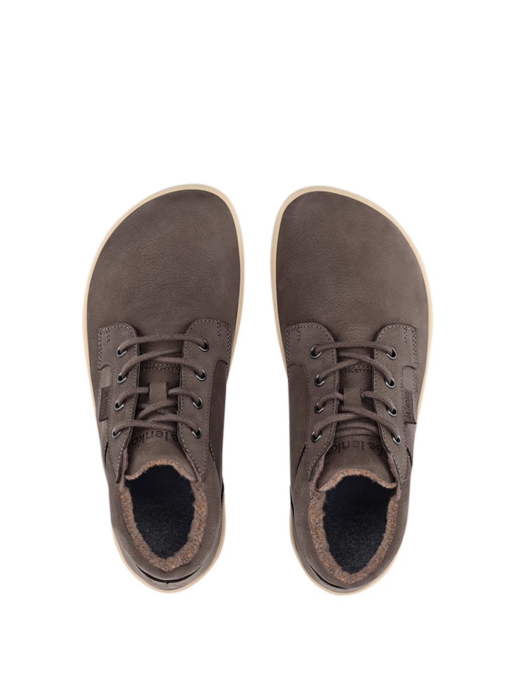 Barfußschuhe - Be Lenka - Synergy - Fleece - Chocolate & Beige