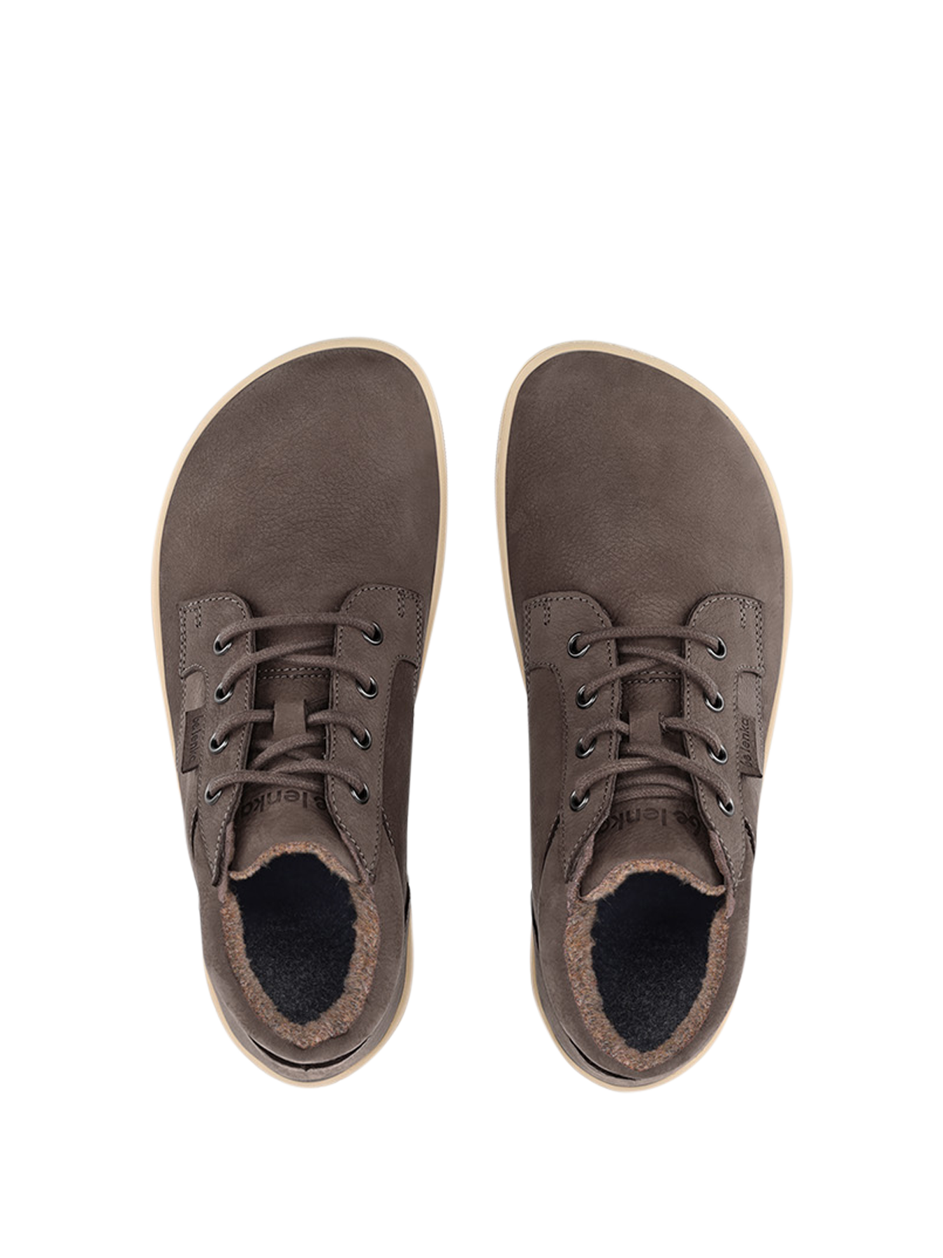 Barfußschuhe - Be Lenka - Synergy - Fleece - Chocolate & Beige