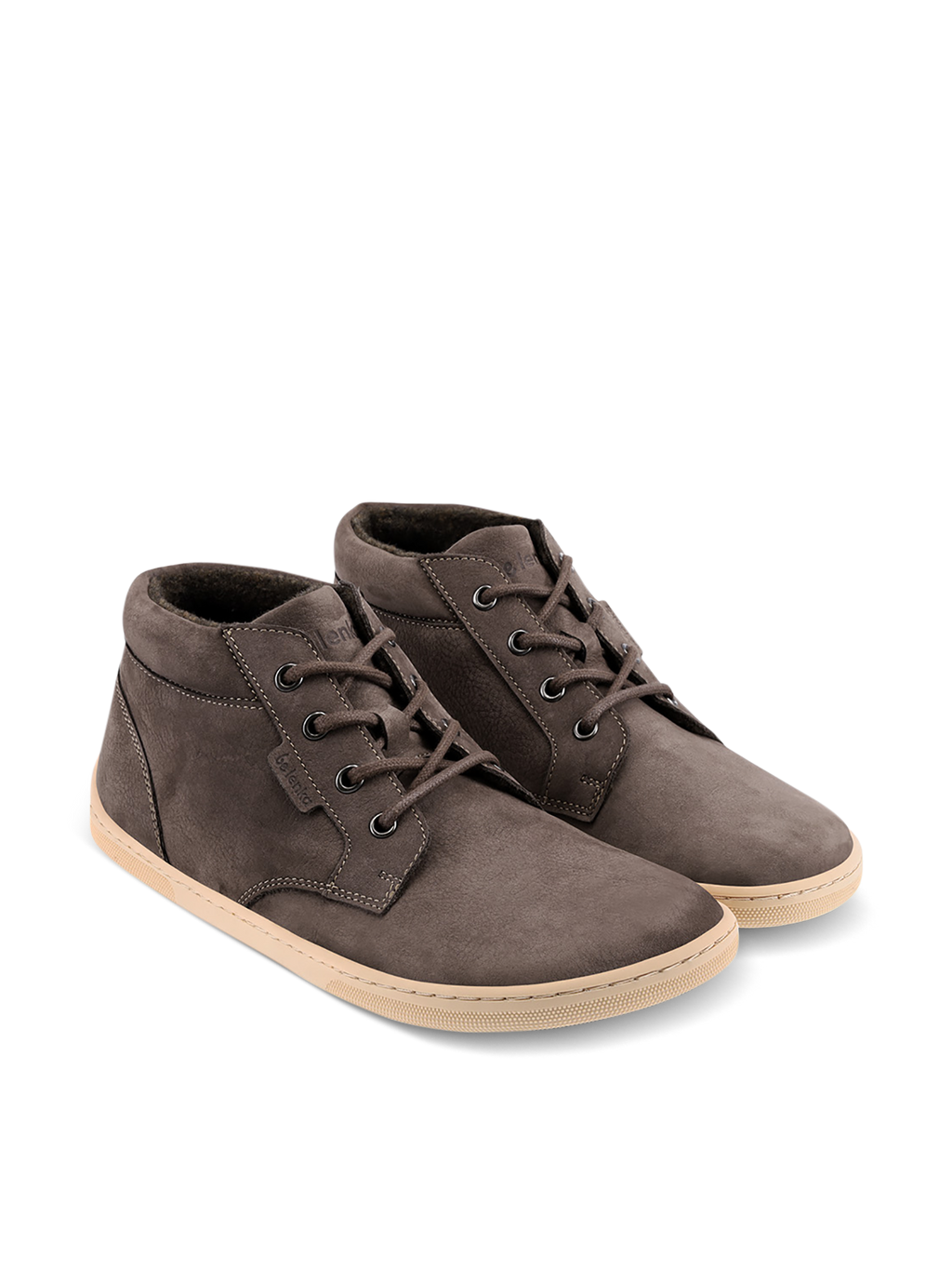 Barfußschuhe - Be Lenka - Synergy - Fleece - Chocolate & Beige