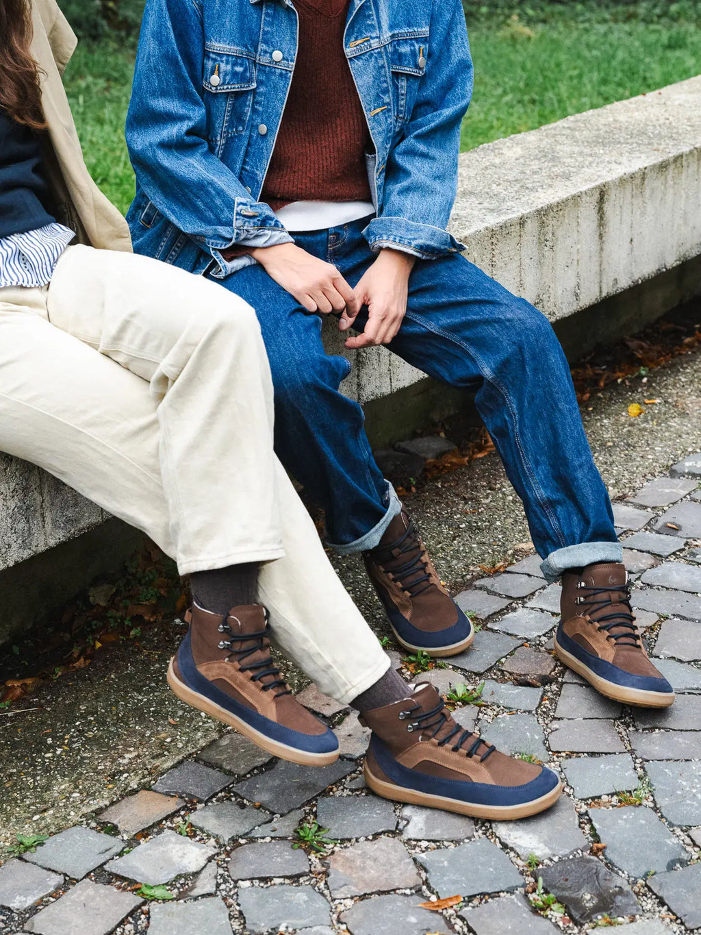Barfußschuhe Be Lenka York - Braun & Navy