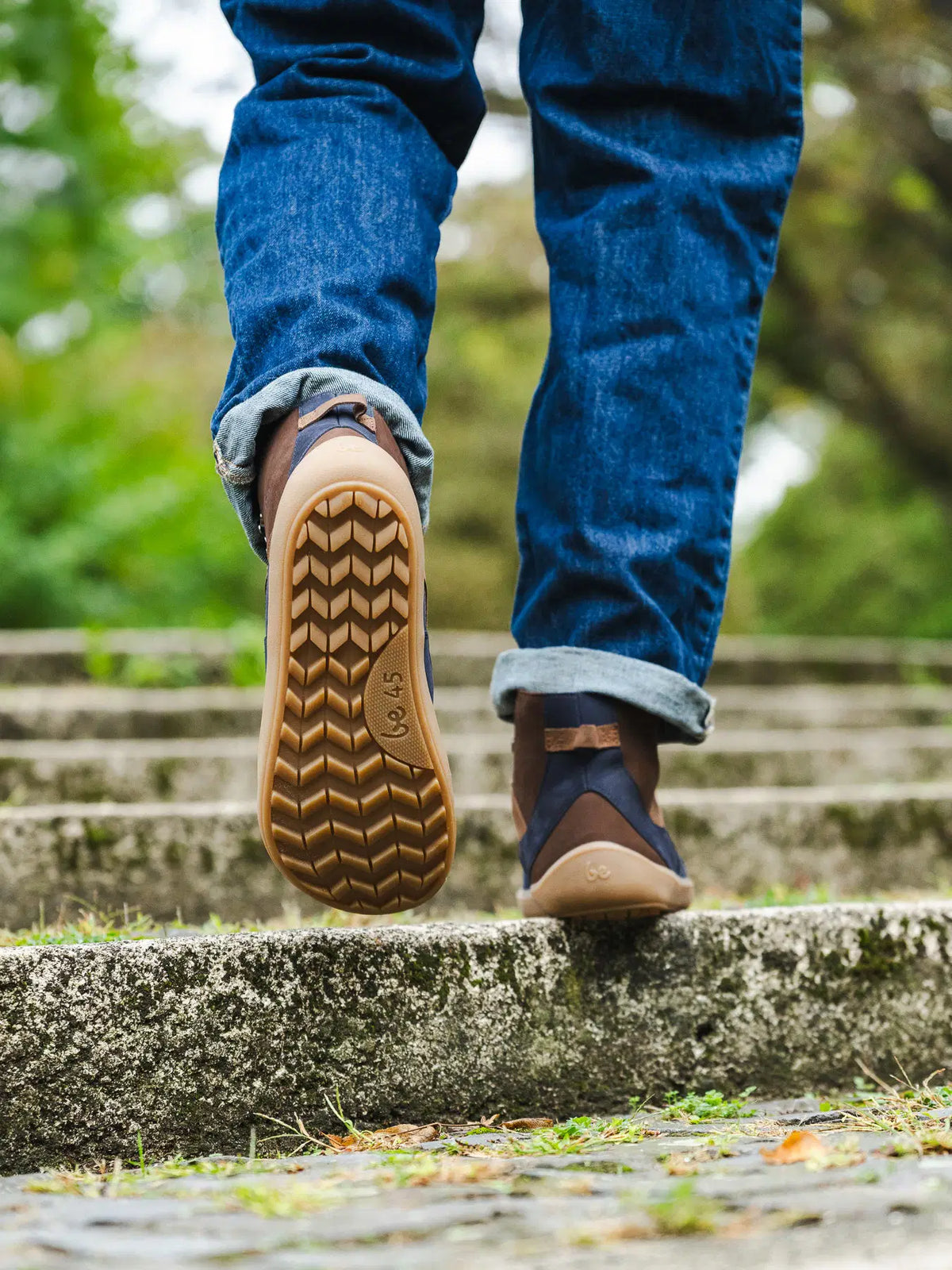 Barfußschuhe Be Lenka York - Braun & Navy