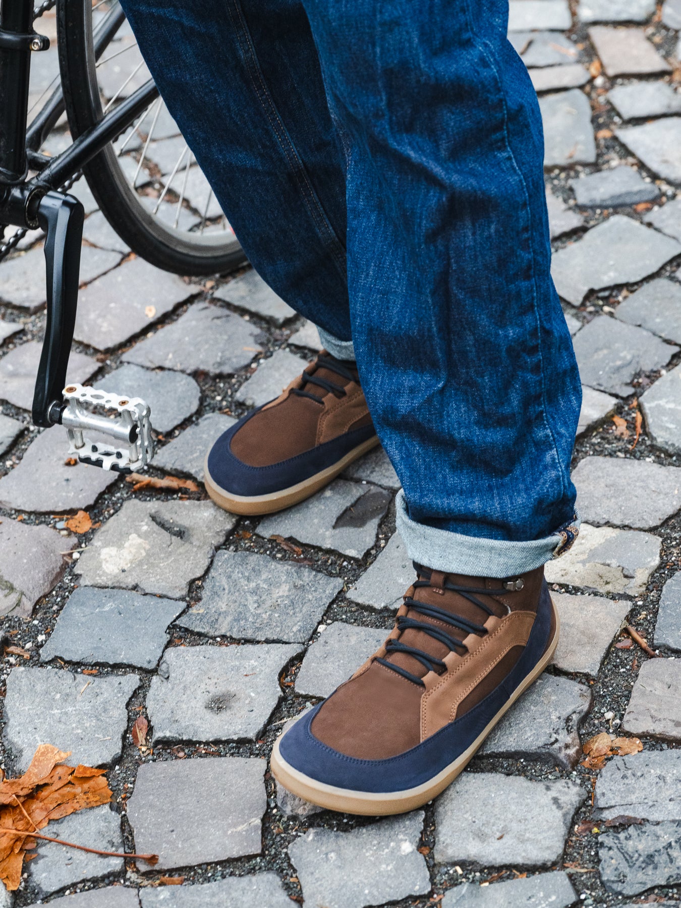 Barfußschuhe Be Lenka York - Braun & Navy