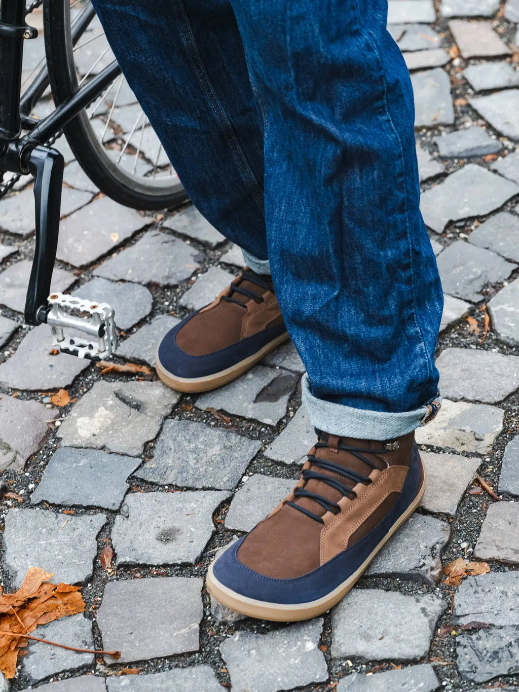 Barfußschuhe Be Lenka York - Braun & Navy