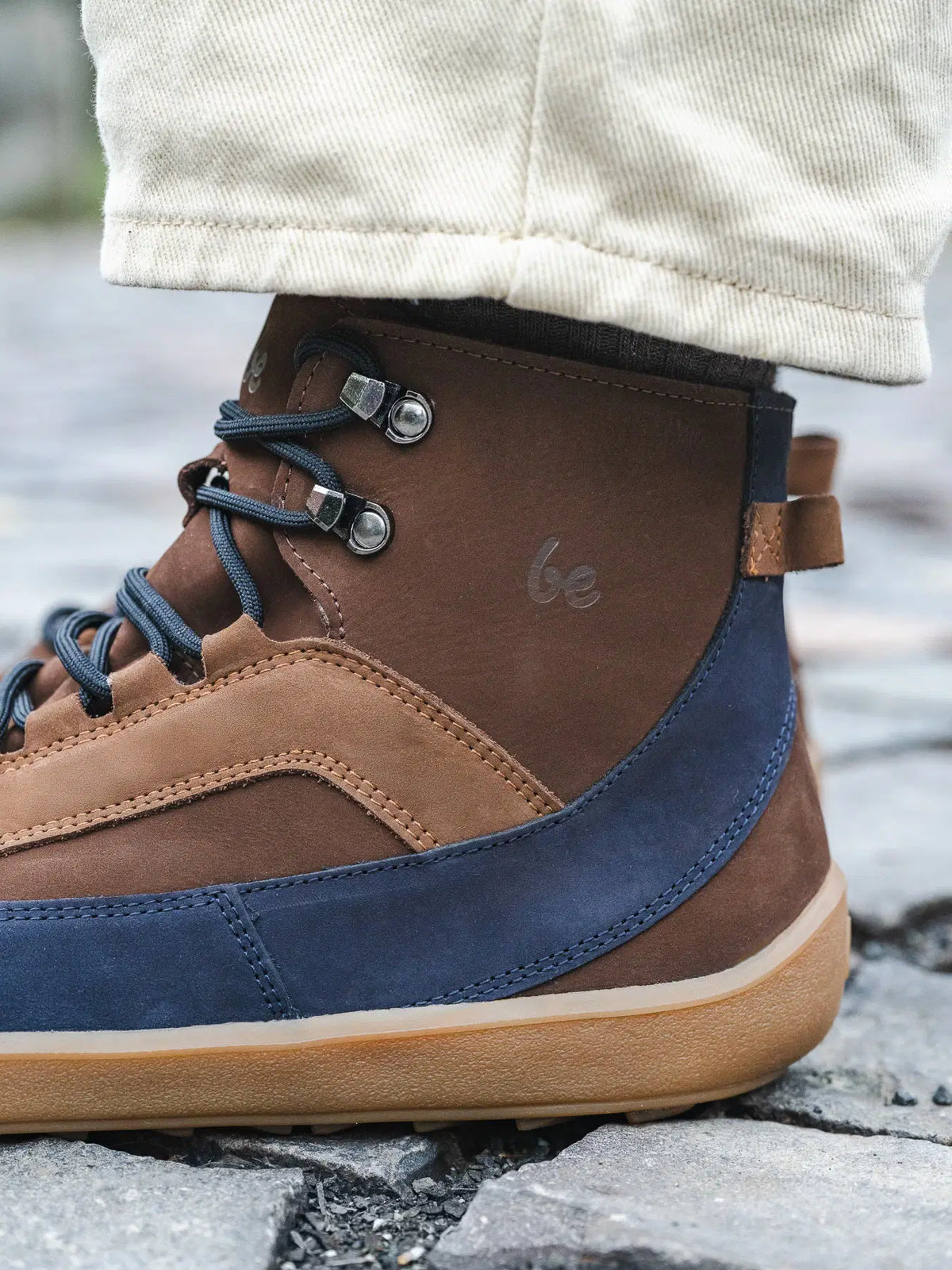 Barfußschuhe Be Lenka York - Braun & Navy