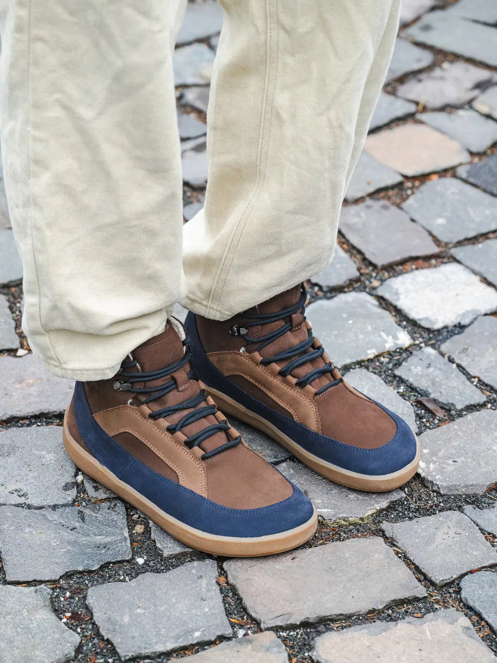 Barfußschuhe Be Lenka York - Braun & Navy