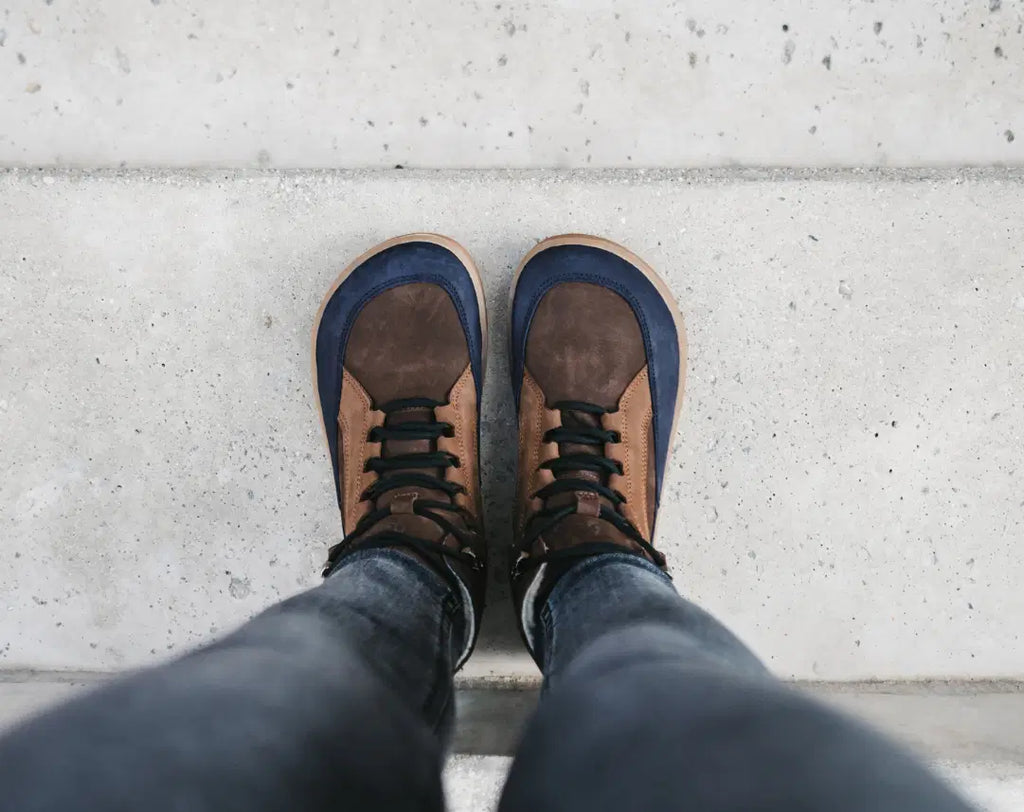 Barfußschuhe Be Lenka York - Braun & Navy