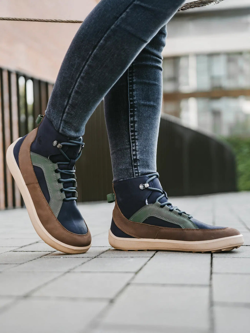 Barfußschuhe Be Lenka York – Navy, Braun & Beige