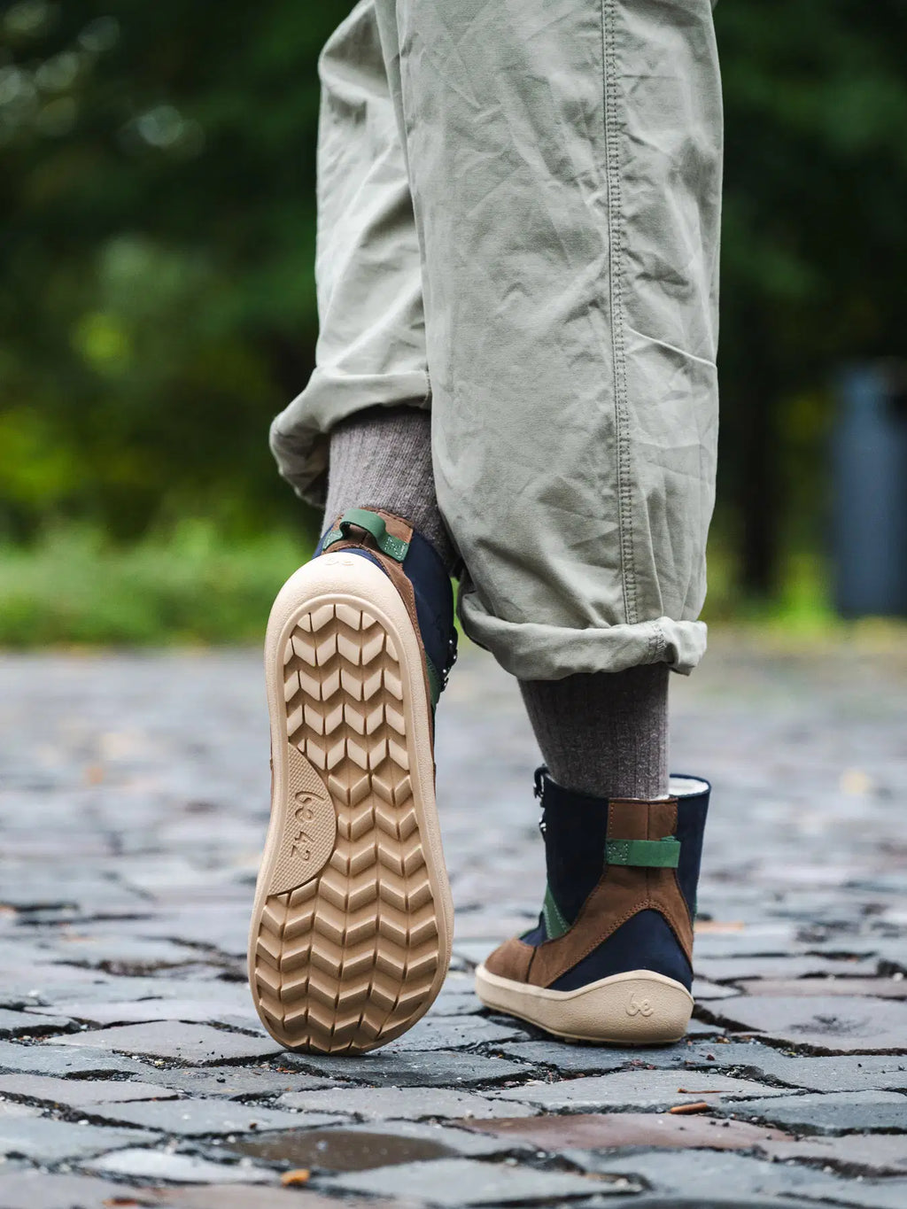 Barfußschuhe Be Lenka York – Navy, Braun & Beige