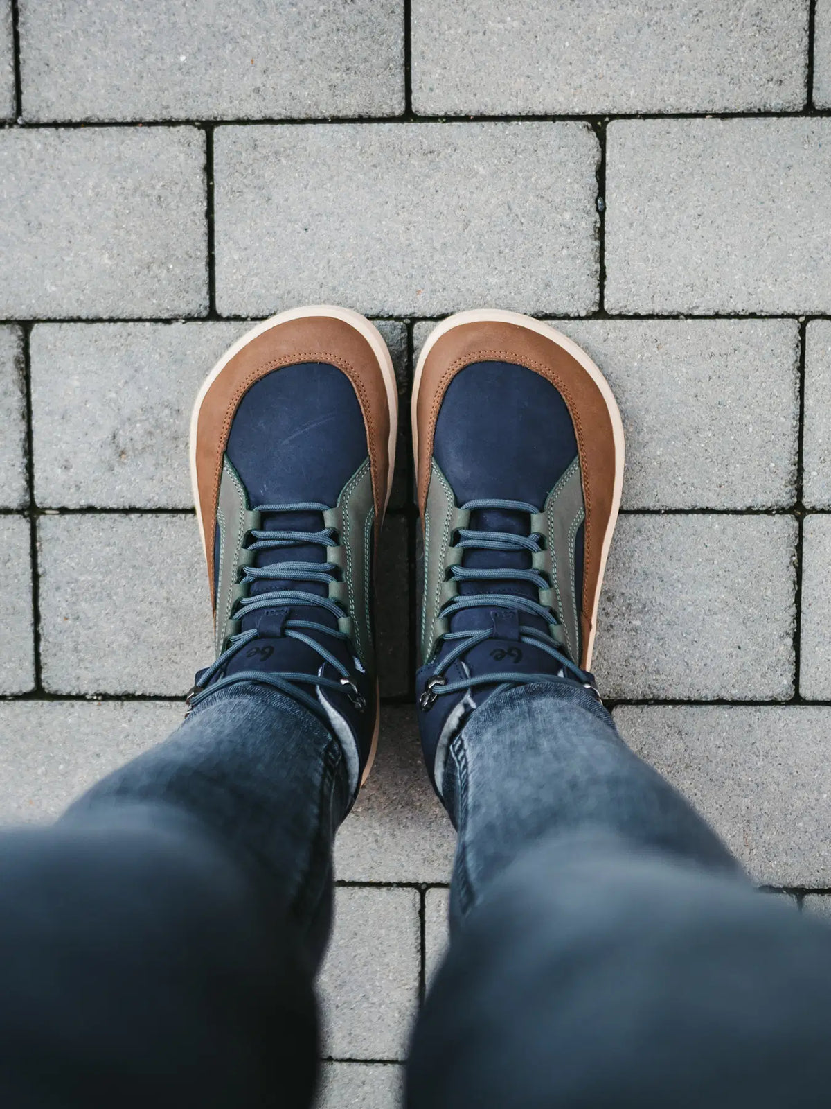 Barfußschuhe Be Lenka York – Navy, Braun & Beige