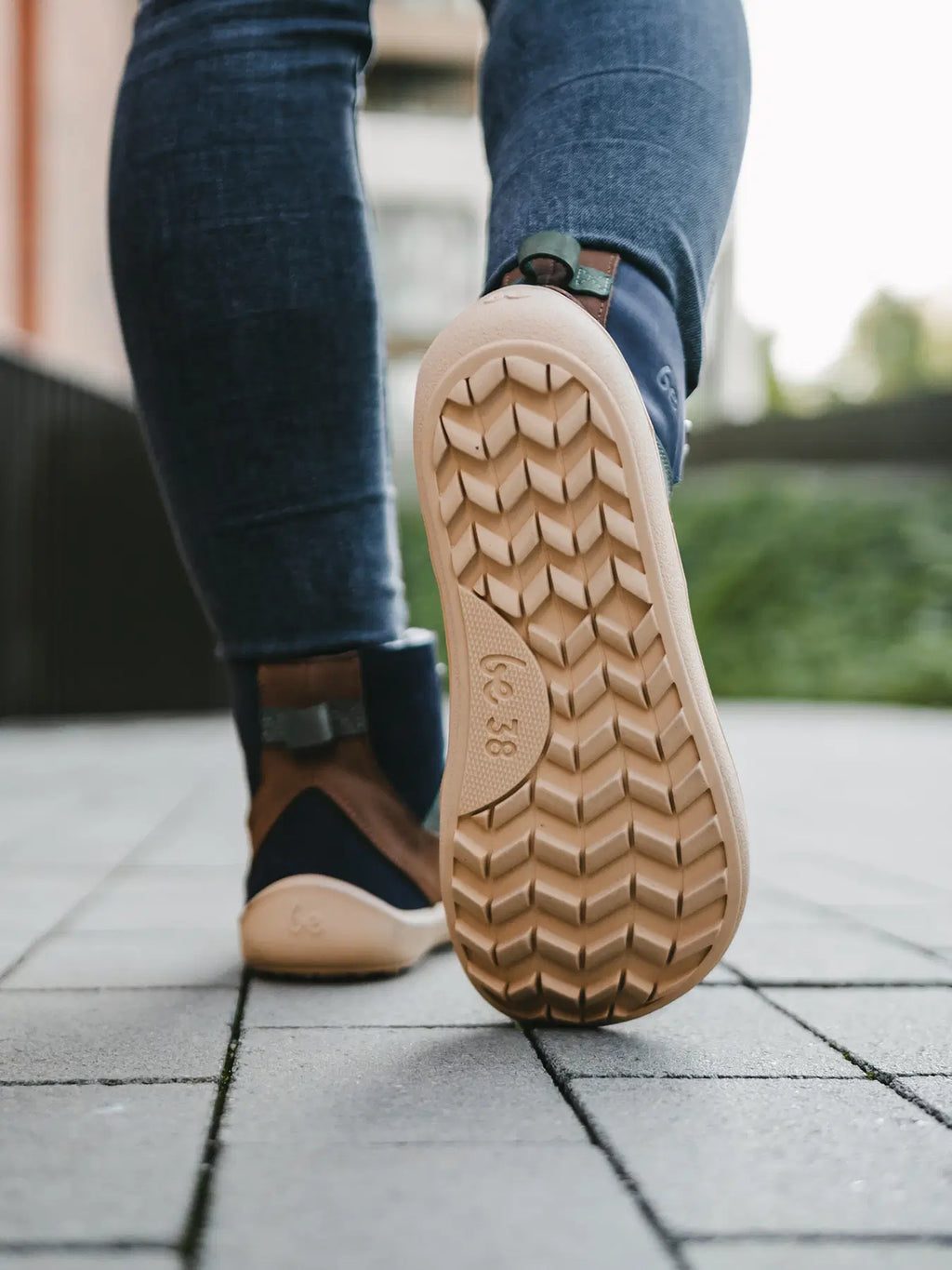 Barfußschuhe Be Lenka York – Navy, Braun & Beige