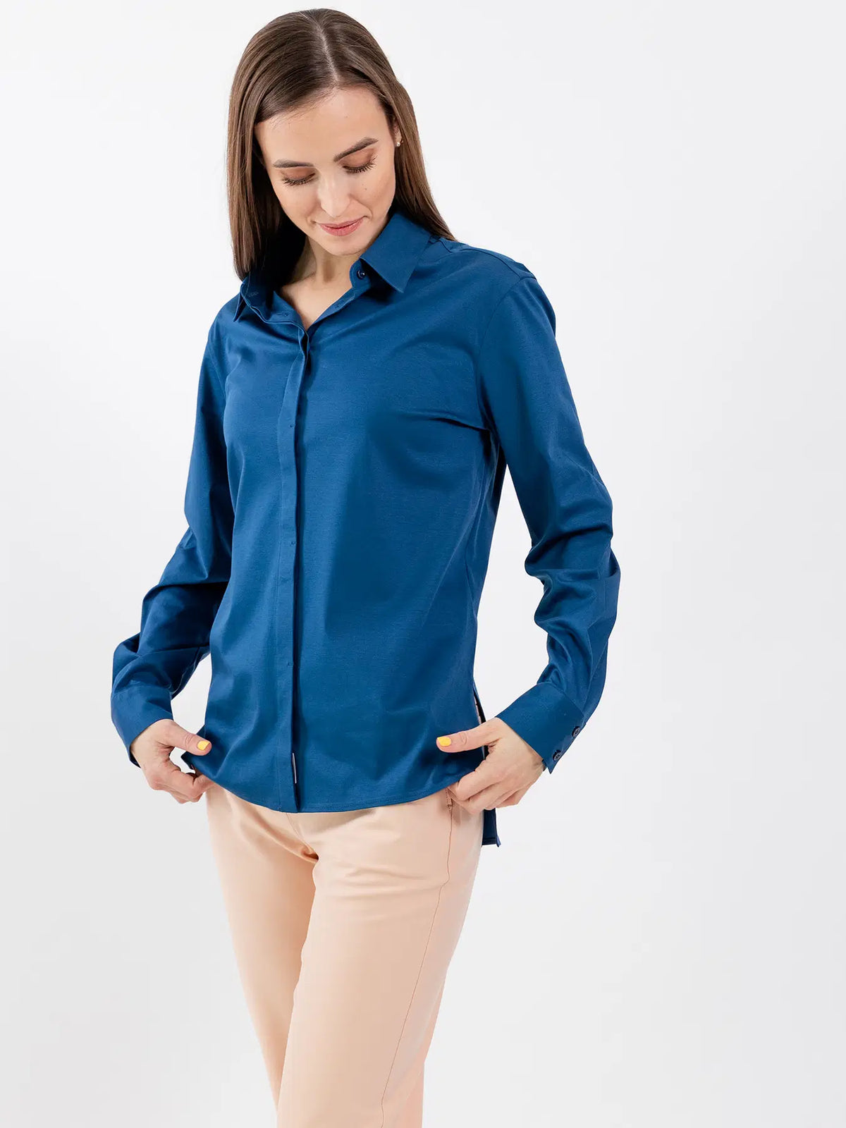Damenhemd Be Lenka Essentials - Navy