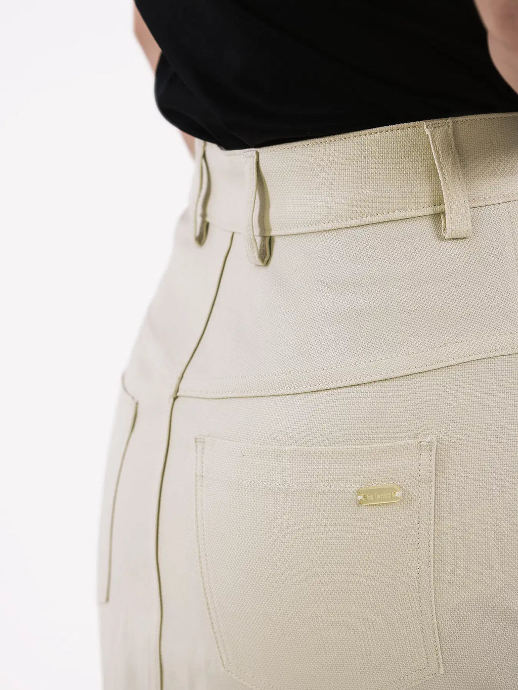 Women's Midi Skirt Be Lenka Essentials - Creme