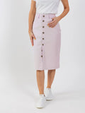 Damen Midirock Be Lenka Essentials - Helllila