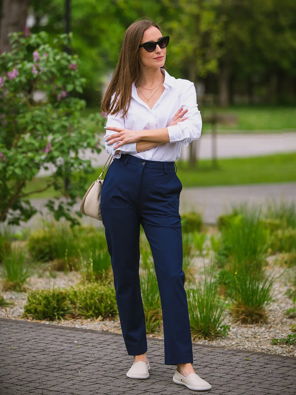 Women's Pants Be Lenka Essentials - Navy