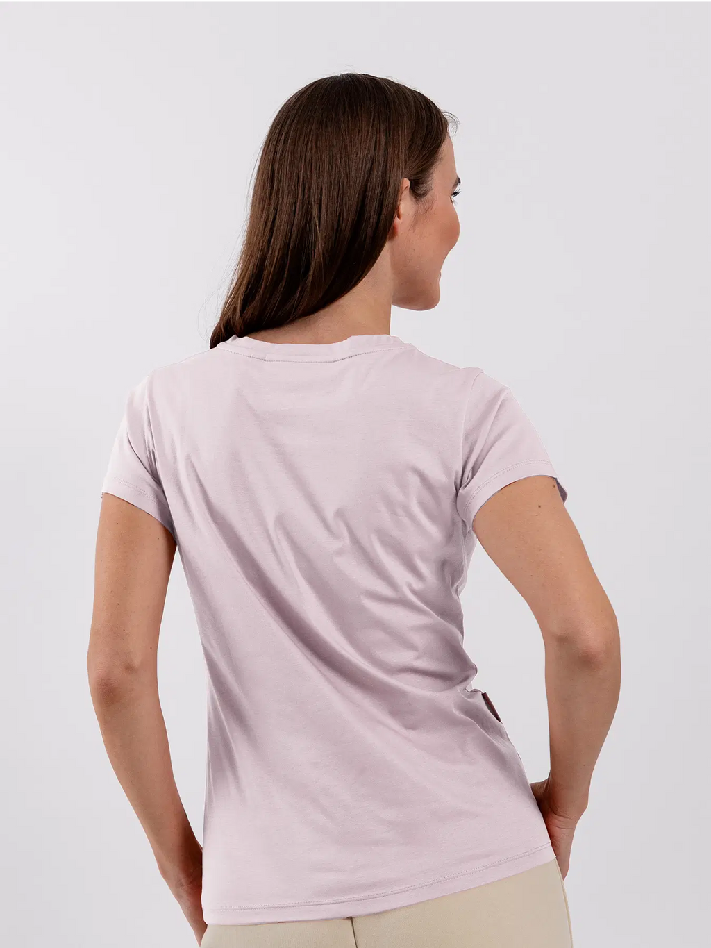 Damen Rundhals T-Shirt Be Lenka Essentials - Powder Pink
