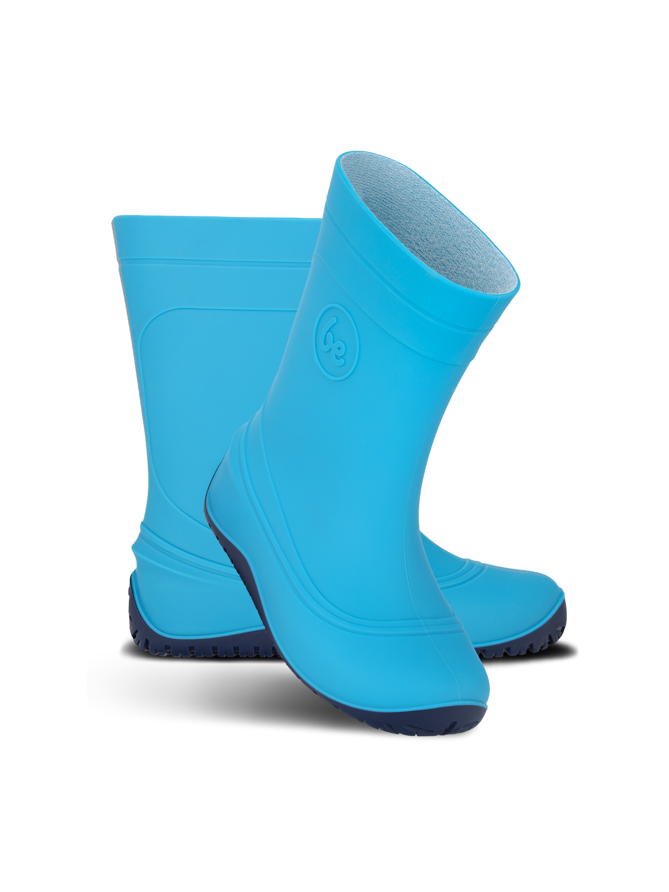 Kinder Barfuß-Regenstiefel Be Lenka Pudds - Aquablau