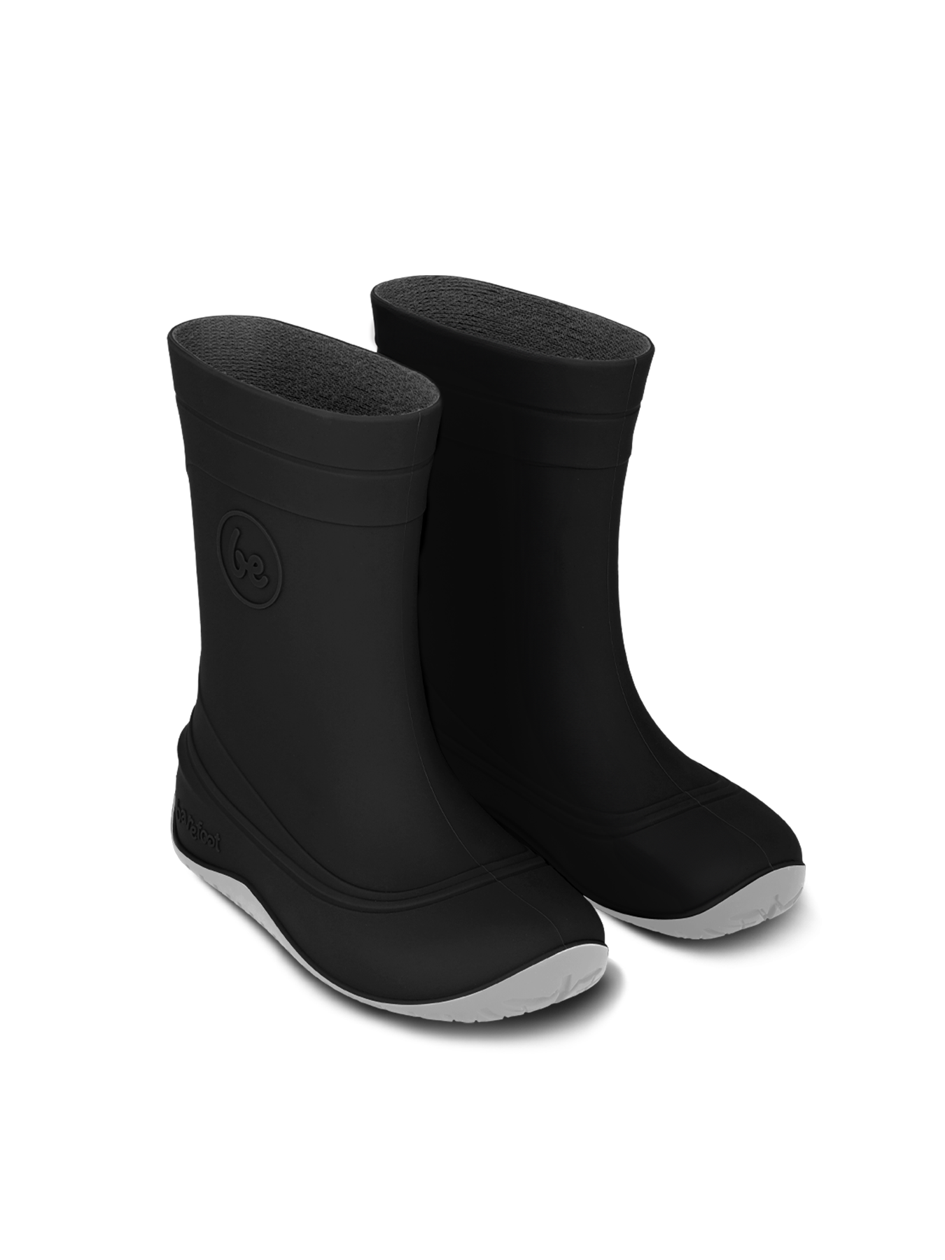 Kinder Barfuß-Regenstiefel Be Lenka Pudds - Schwarz