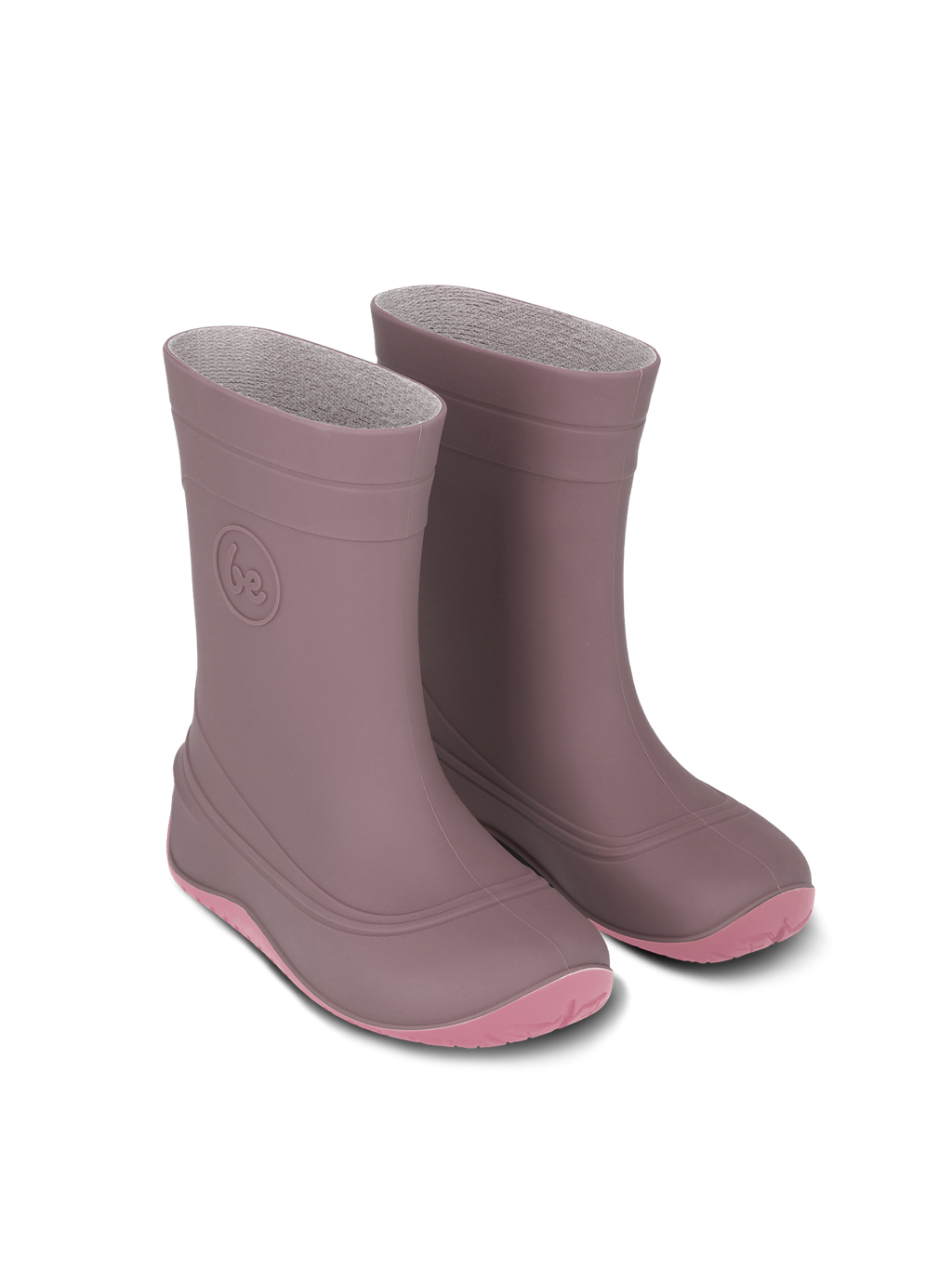 Kinder Barfuß-Regenstiefel Be Lenka Pudds - Misty Pink