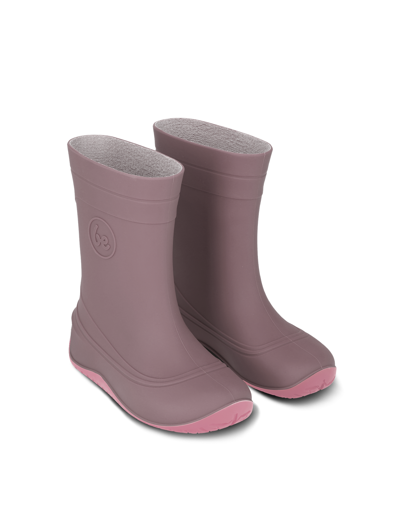 Kinder Barfuß-Regenstiefel Be Lenka Pudds - Misty Pink