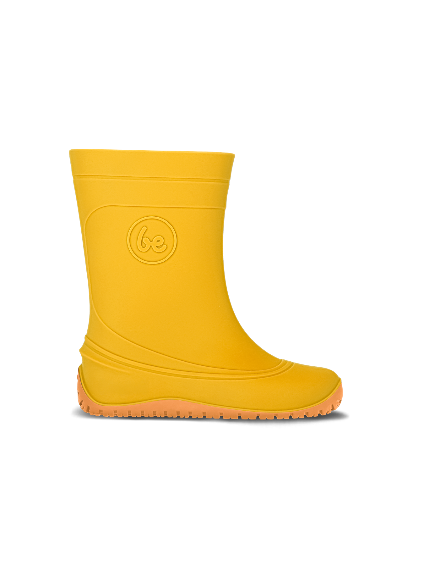 Kinder Barfuß-Gummistiefel Be Lenka Pudds - Gelb