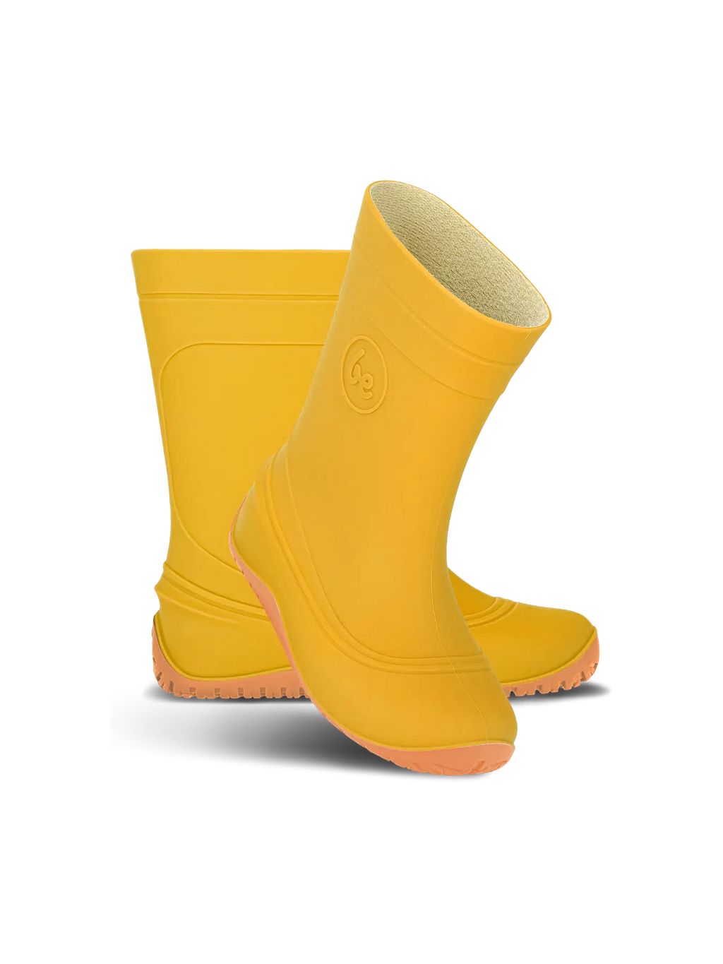 Kinder Barfuß-Gummistiefel Be Lenka Pudds - Gelb