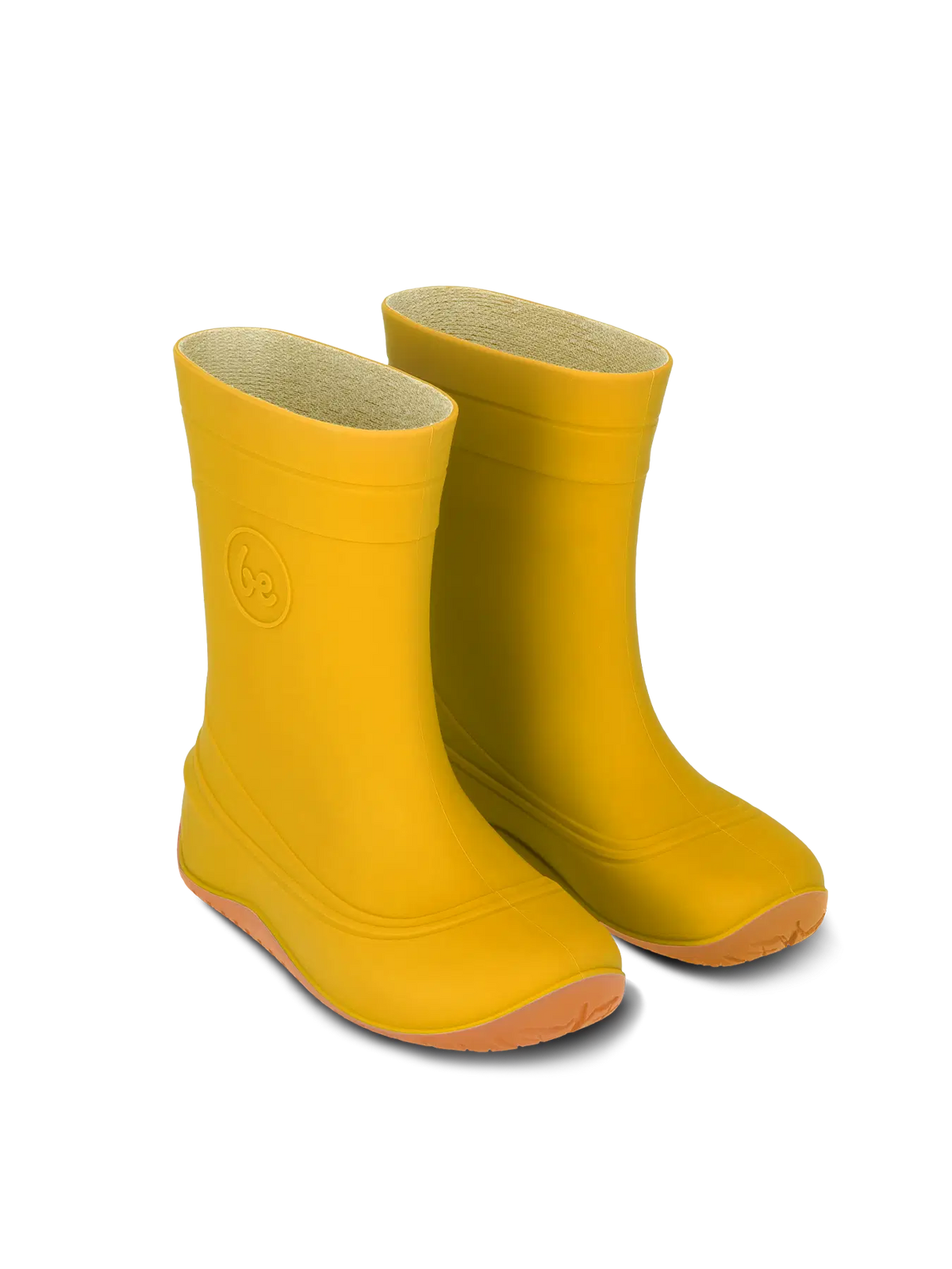 Kinder Barfuß-Gummistiefel Be Lenka Pudds - Gelb