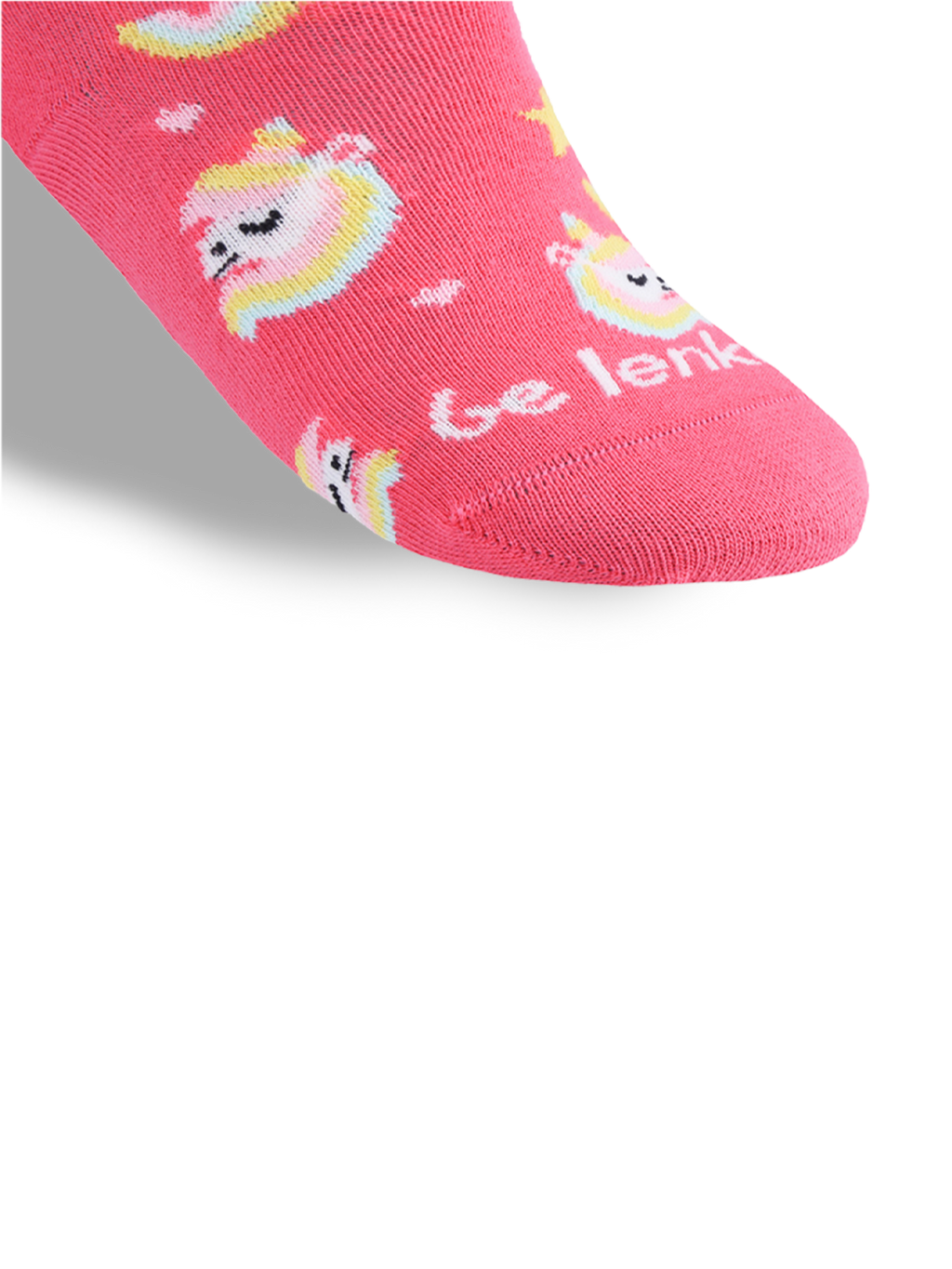 Kinder Barfußsocken Be Lenka Kids - Crew - Einhorn - Kaugummi Pink - 3er-Pack