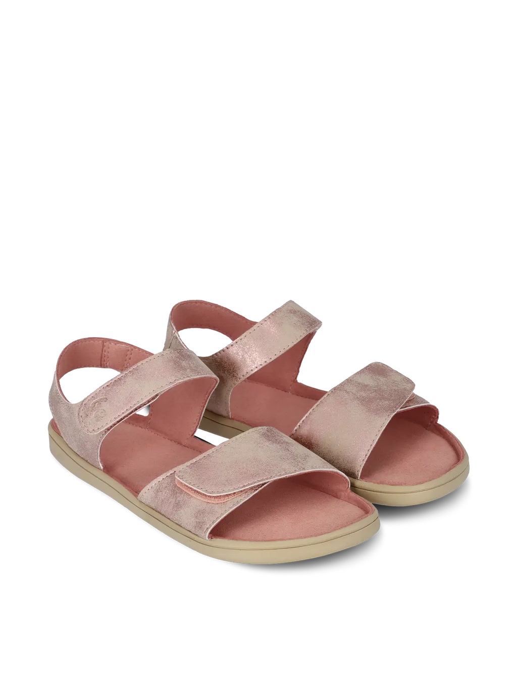 Kids barefoot sandals Be Lenka Miami Junior - Coral Sparkle