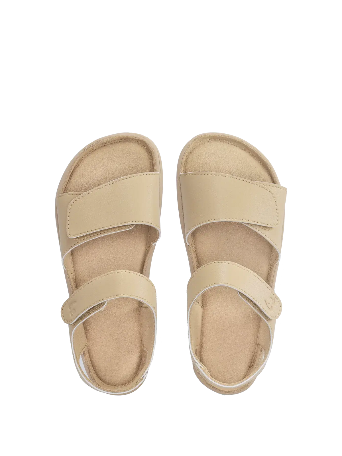 Kids barefoot sandals Be Lenka Miami Junior - Light Brown
