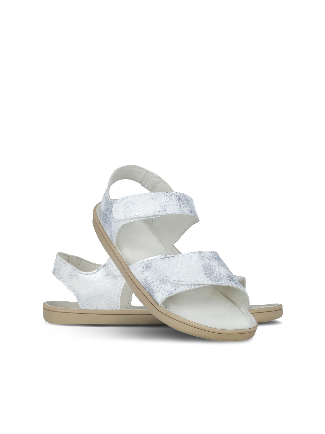 Kinder Barfußsandalen Be Lenka Miami Junior - Off-White Sparkle