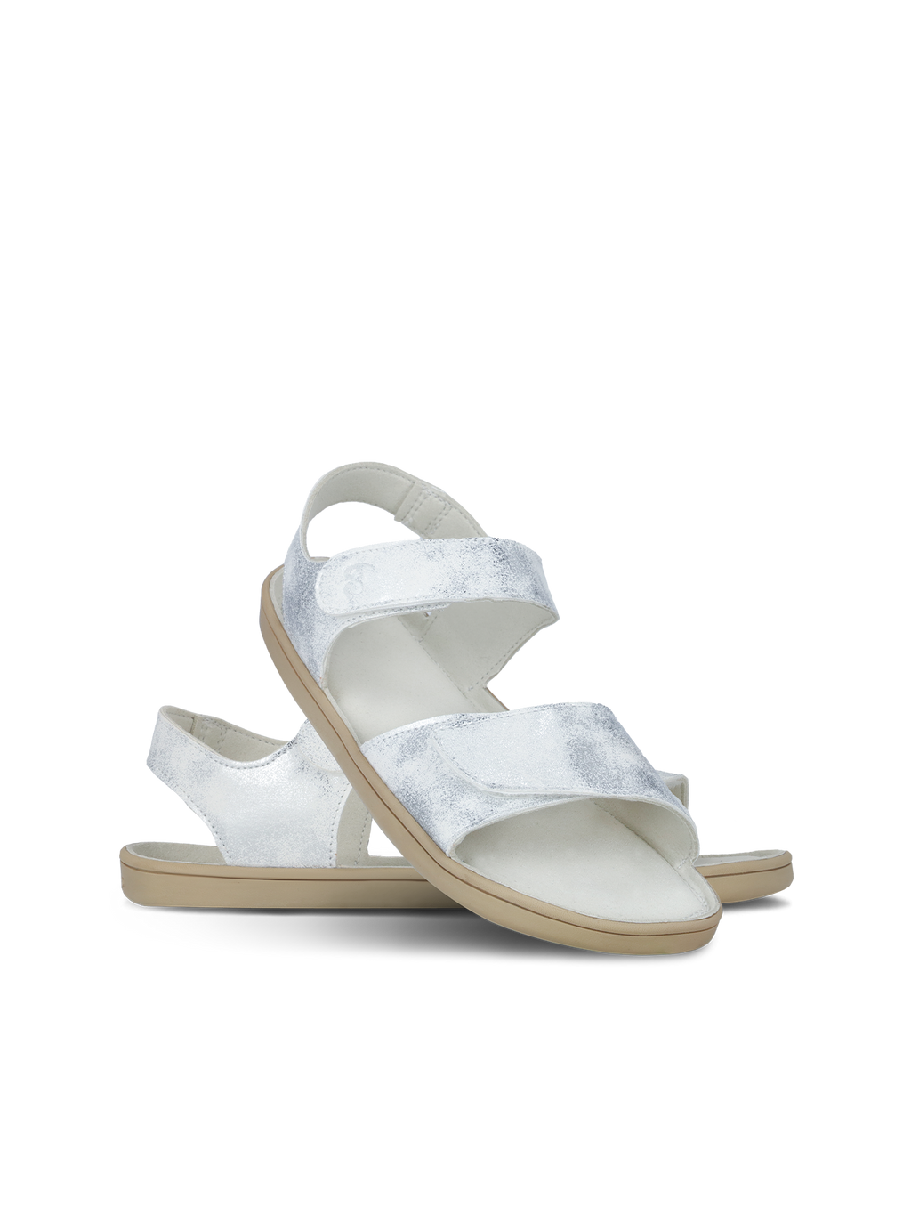Kinder Barfußsandalen Be Lenka Miami Junior - Off-White Sparkle