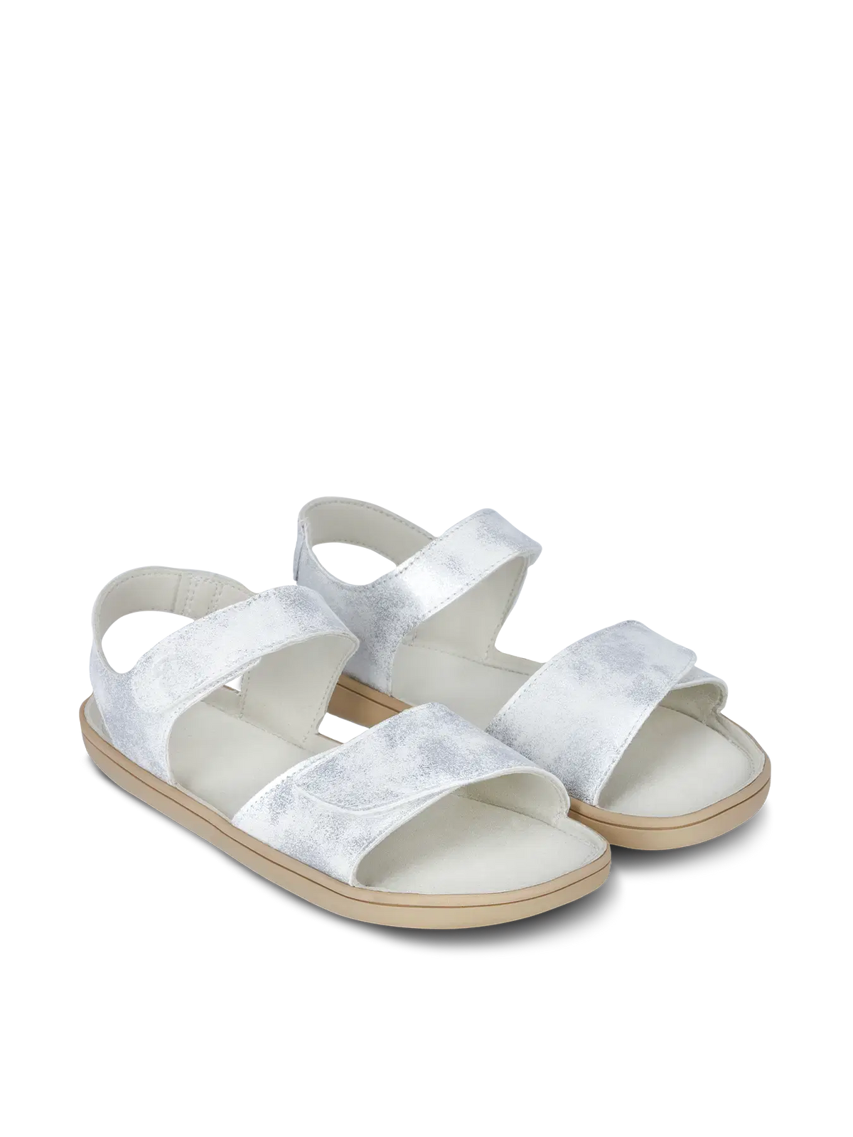 Kinder Barfußsandalen Be Lenka Miami Junior - Off-White Sparkle