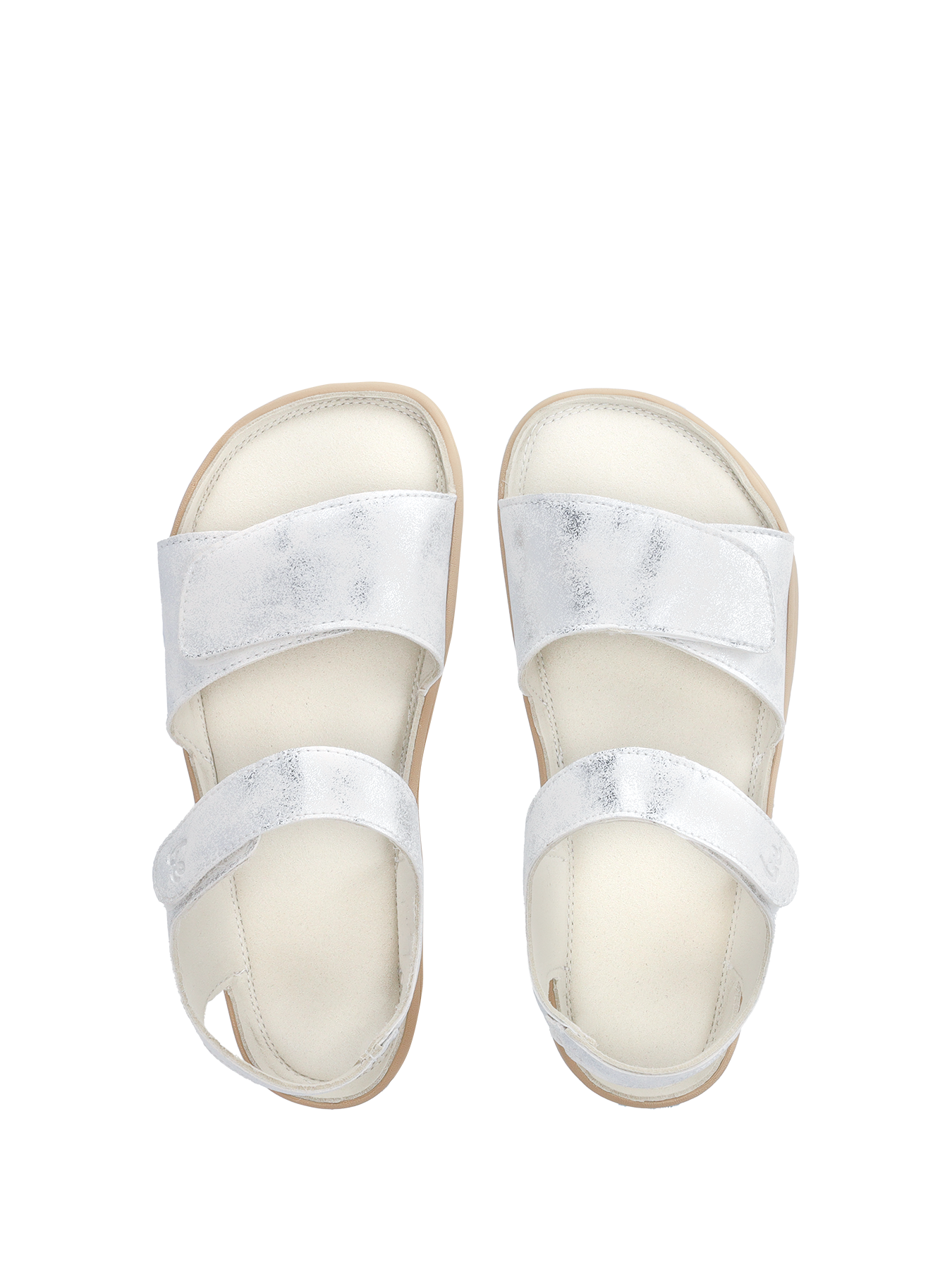 Kinder Barfußsandalen Be Lenka Miami Junior - Off-White Sparkle