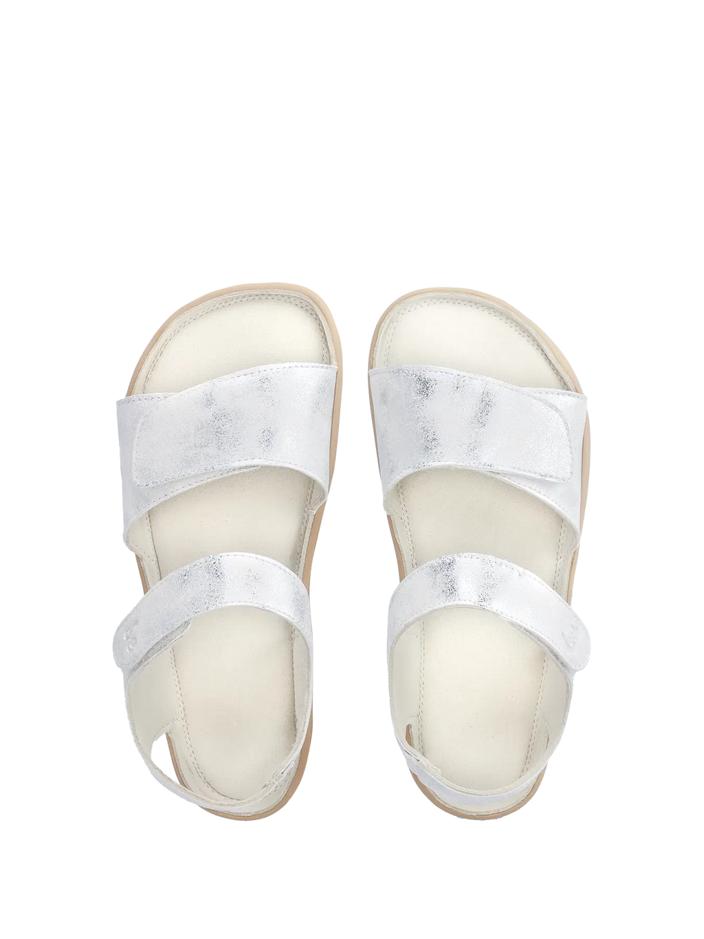 Kinder Barfußsandalen Be Lenka Miami Junior - Off-White Sparkle