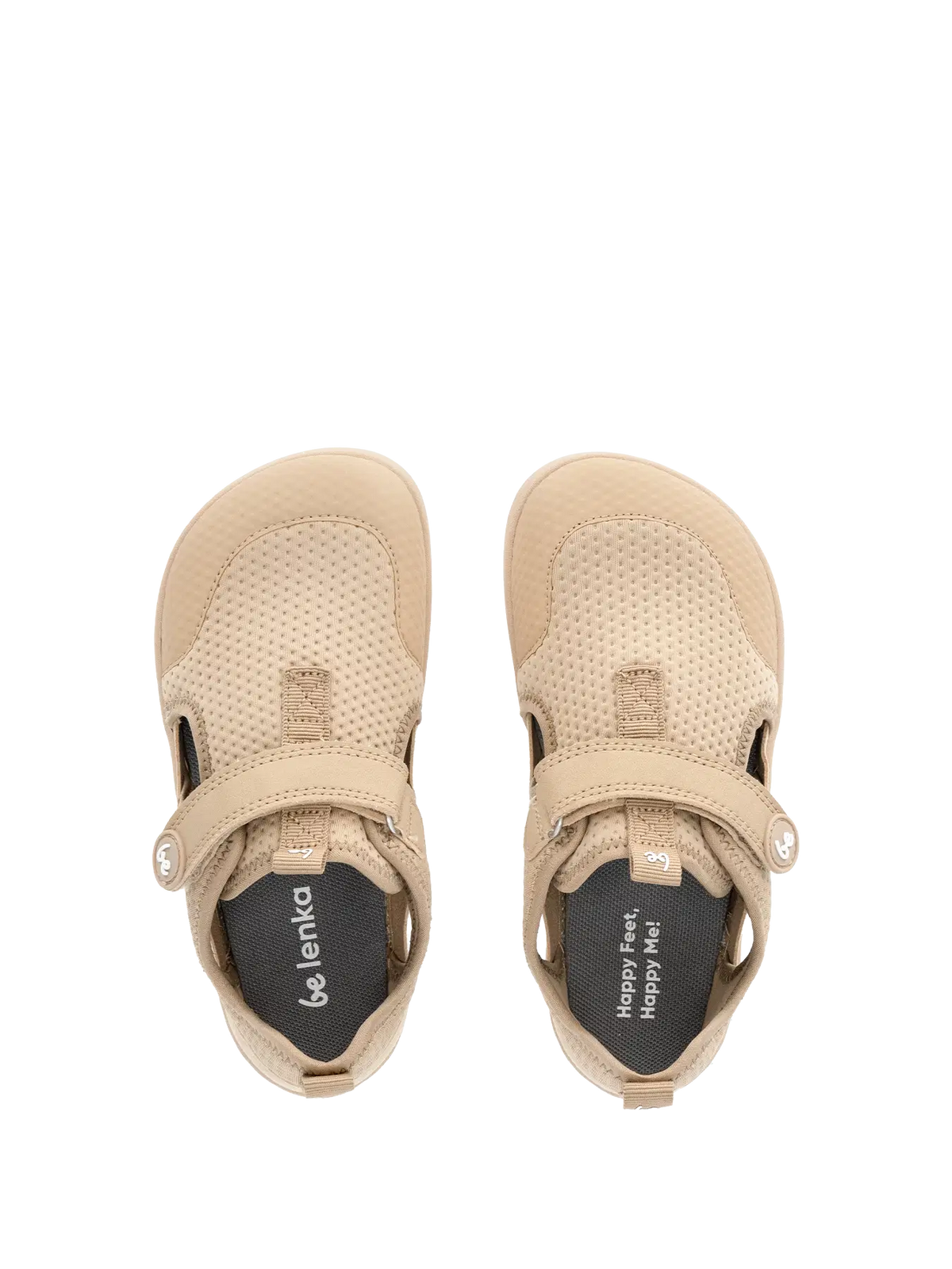 Kids barefoot sandals Zest Preschool - Beige