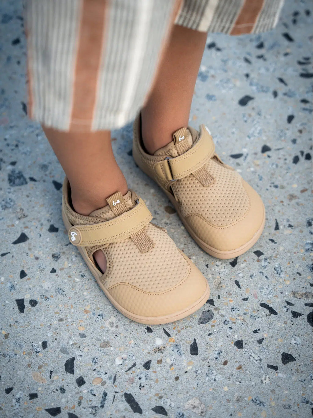 Kids barefoot sandals Zest Preschool - Beige
