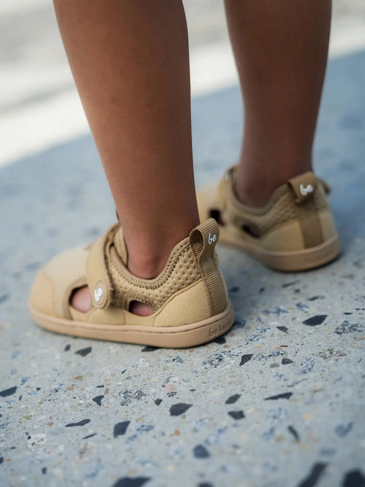 Kids barefoot sandals Zest Preschool - Beige
