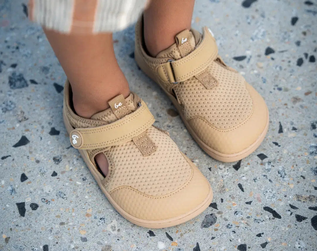 Kids barefoot sandals Zest Preschool - Beige