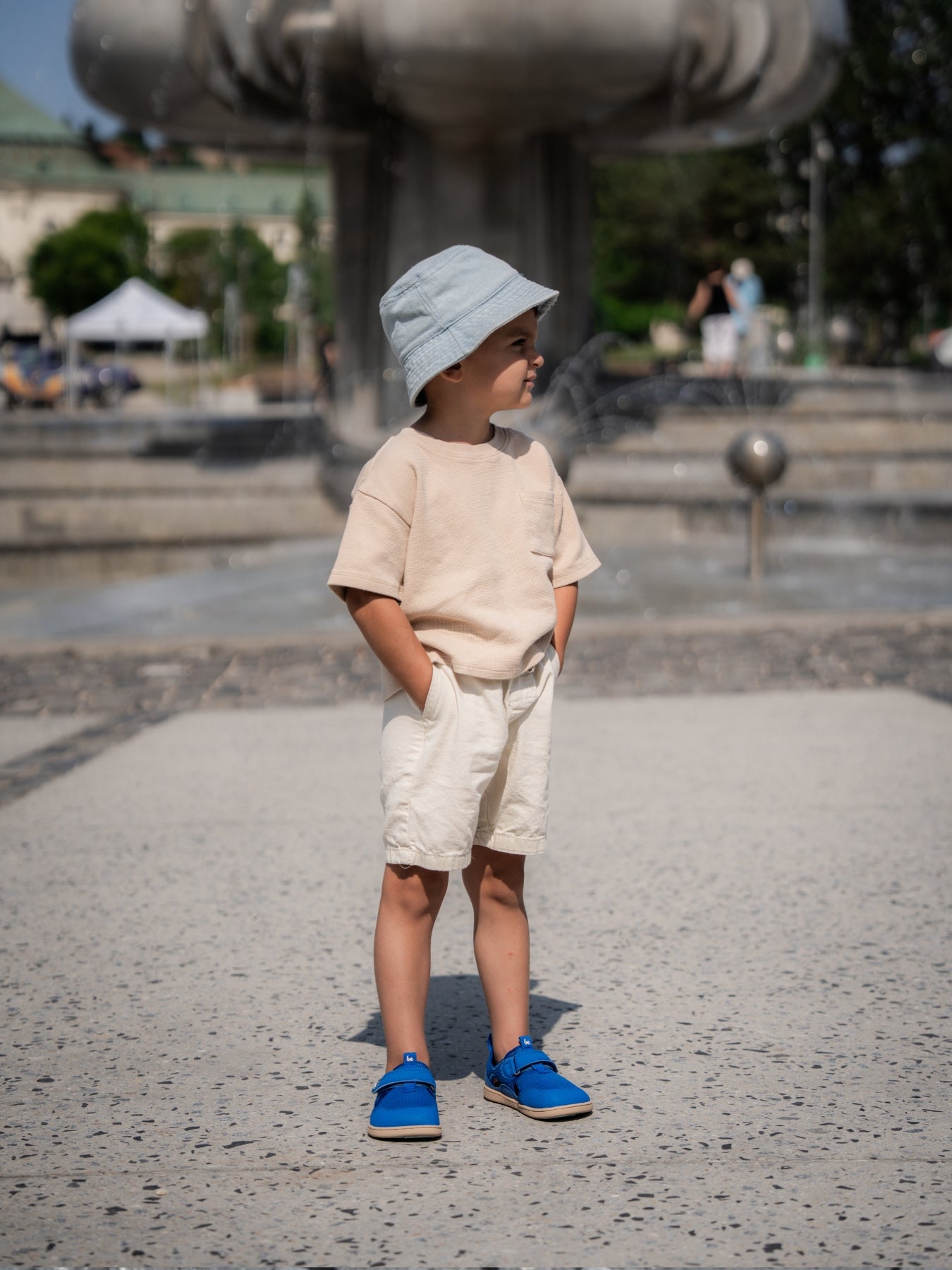 Kinder Barfußsandalen Zest Preschool - Blau