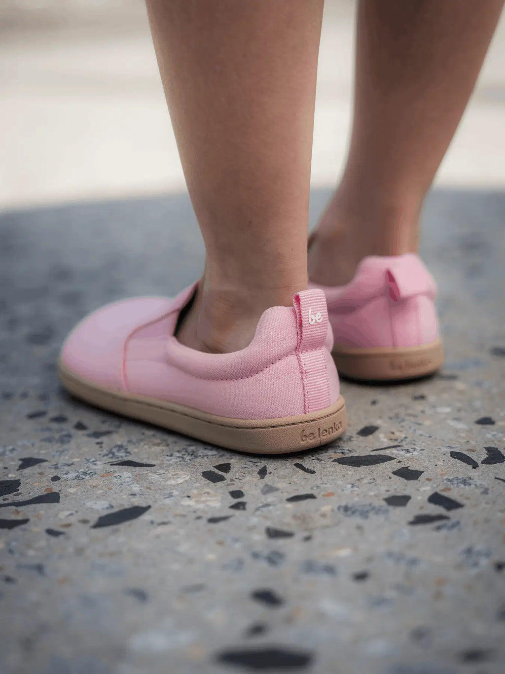 Kinder Barfuß Slip-on Schuhe Be Lenka Aura Preschool - Cotton Candy Pink