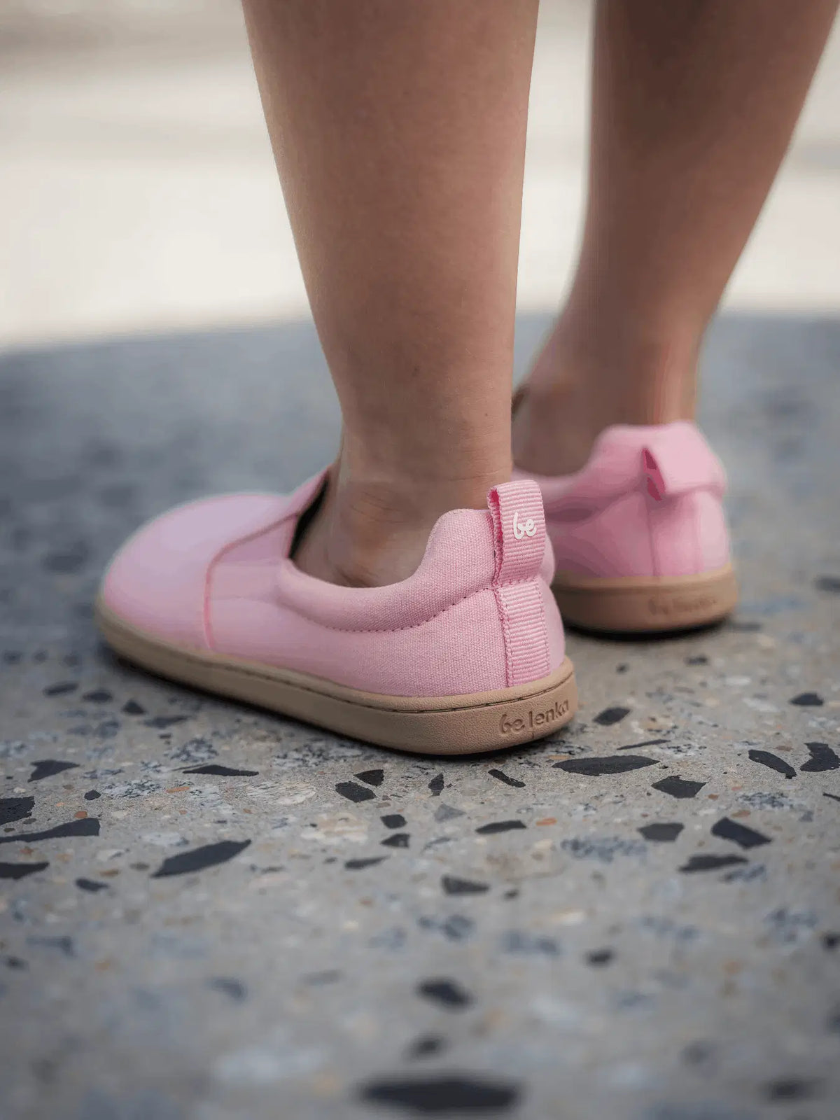 Kinder Barfuß Slip-on Schuhe Be Lenka Aura Preschool - Cotton Candy Pink