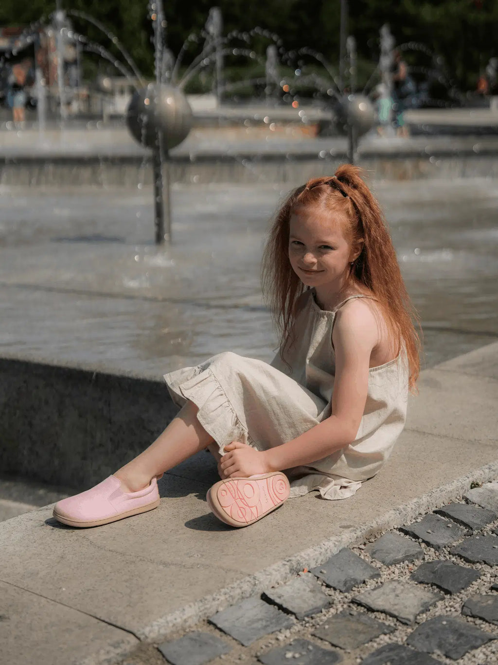 Kinder Barfuß Slip-on Schuhe Be Lenka Aura Preschool - Cotton Candy Pink