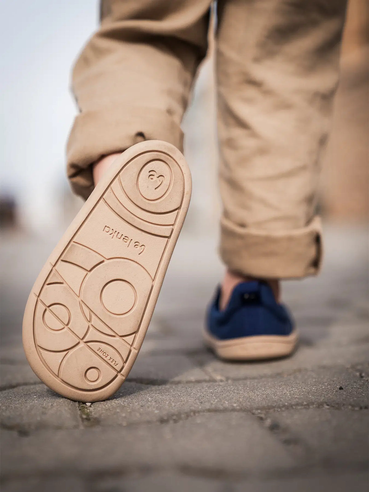 Kinder Barfuß Slip-on Schuhe Be Lenka Aura Preschool - Navy