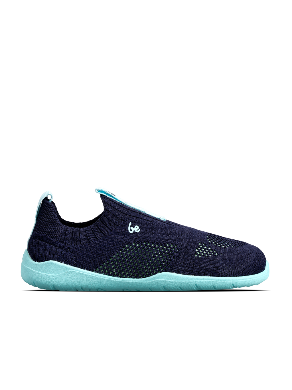 Kinder Barfuß-Slipper Be Lenka Luppo Kids - Blau & Aqua