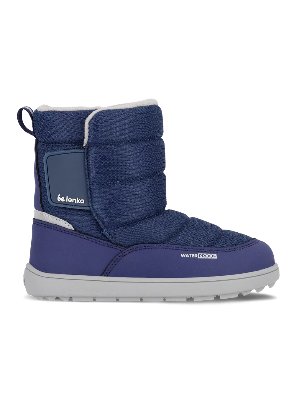 Kids barefoot snow boots Be Lenka Ailo Junior - Dark Blue