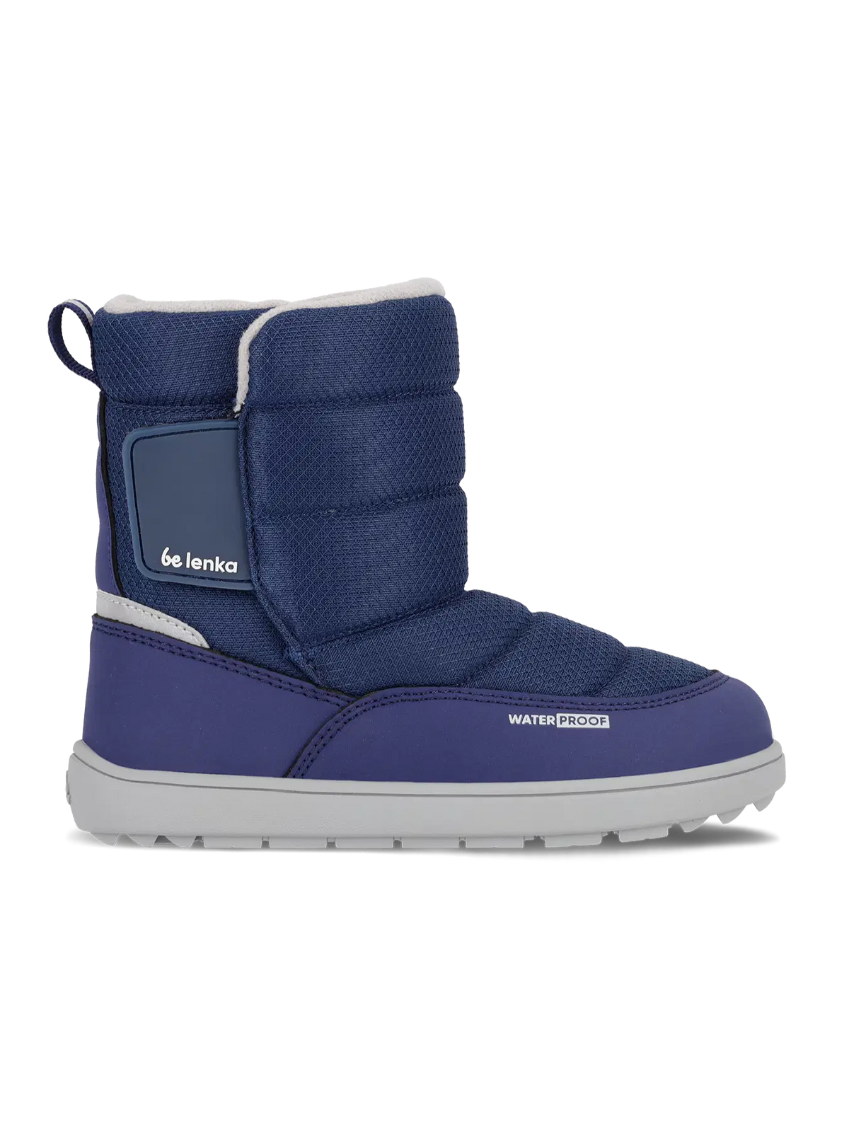 Kids barefoot snow boots Be Lenka Ailo Junior - Dark Blue