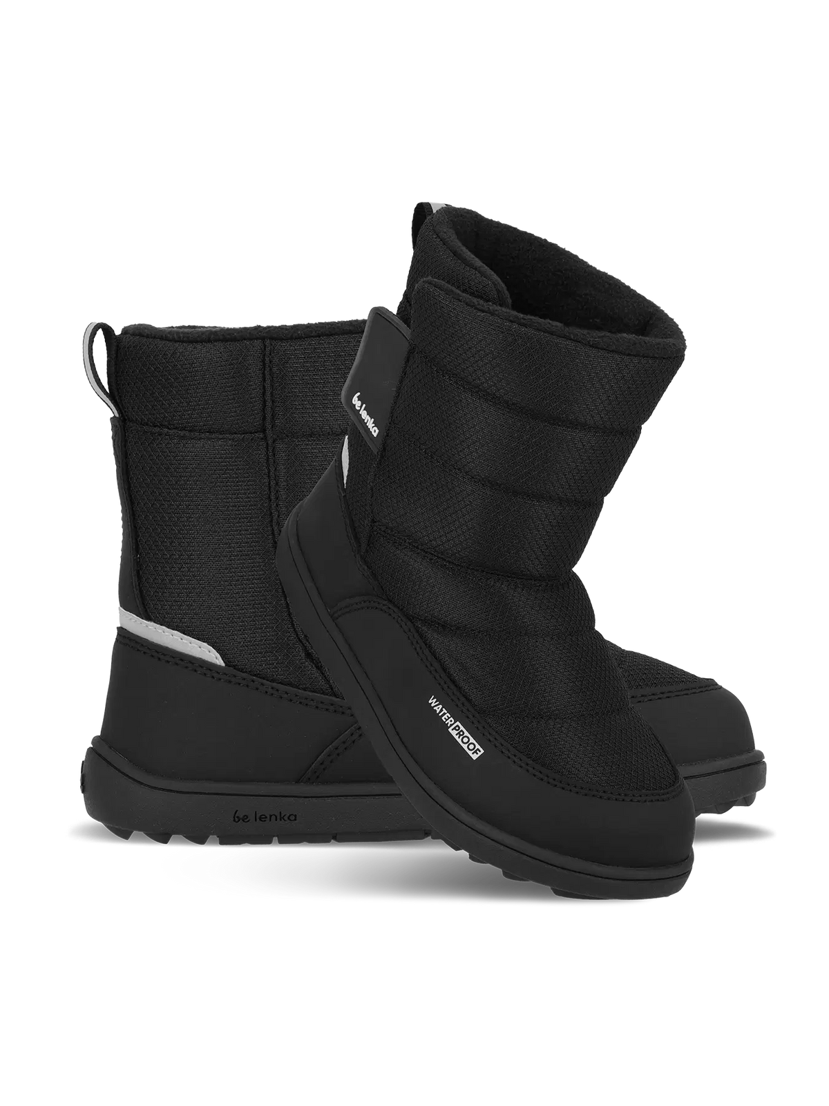 Kinder Barfuß-Schneestiefel Be Lenka Ailo Junior - Schwarz