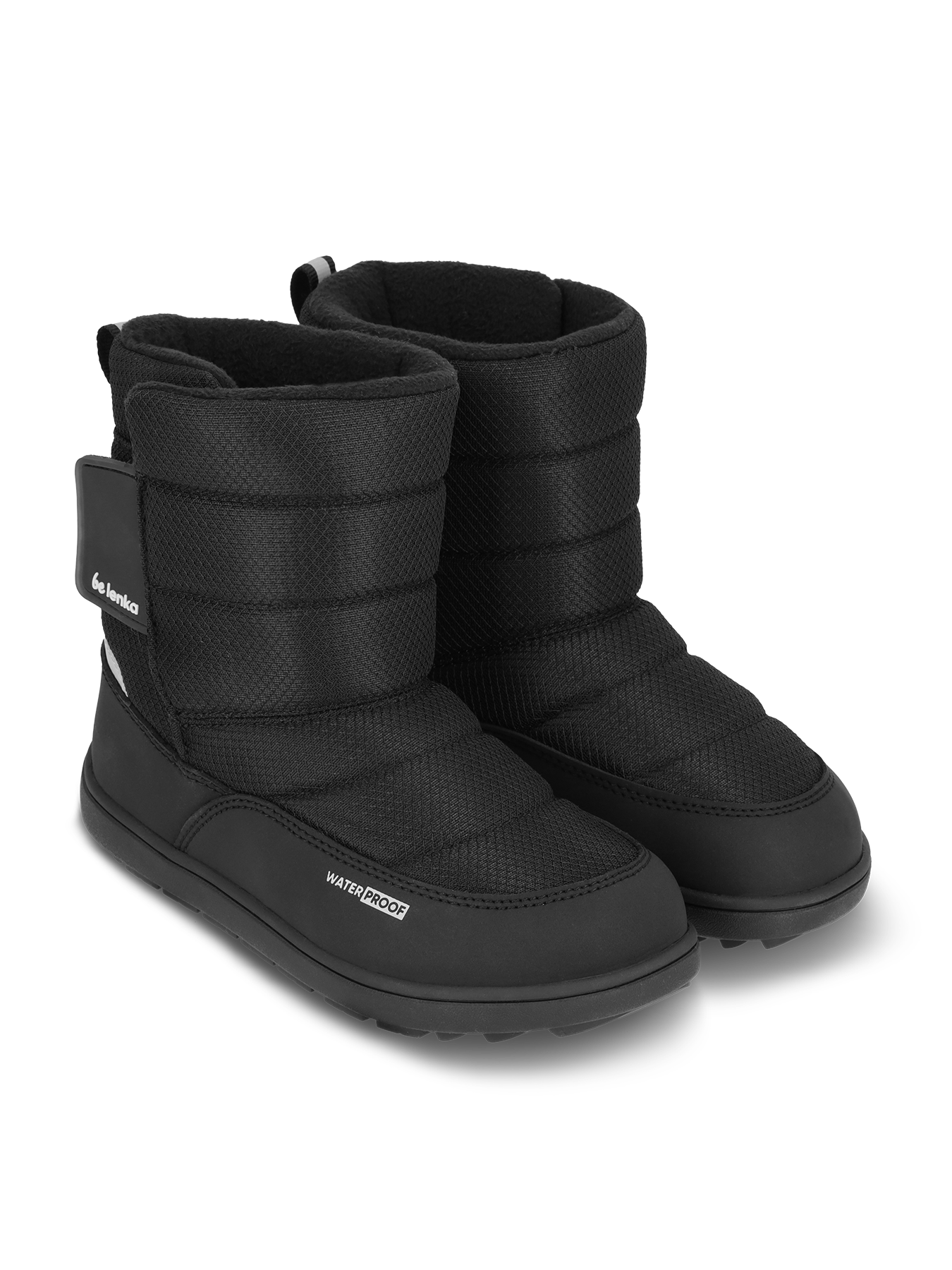Kinder Barfuß-Schneestiefel Be Lenka Ailo Junior - Schwarz