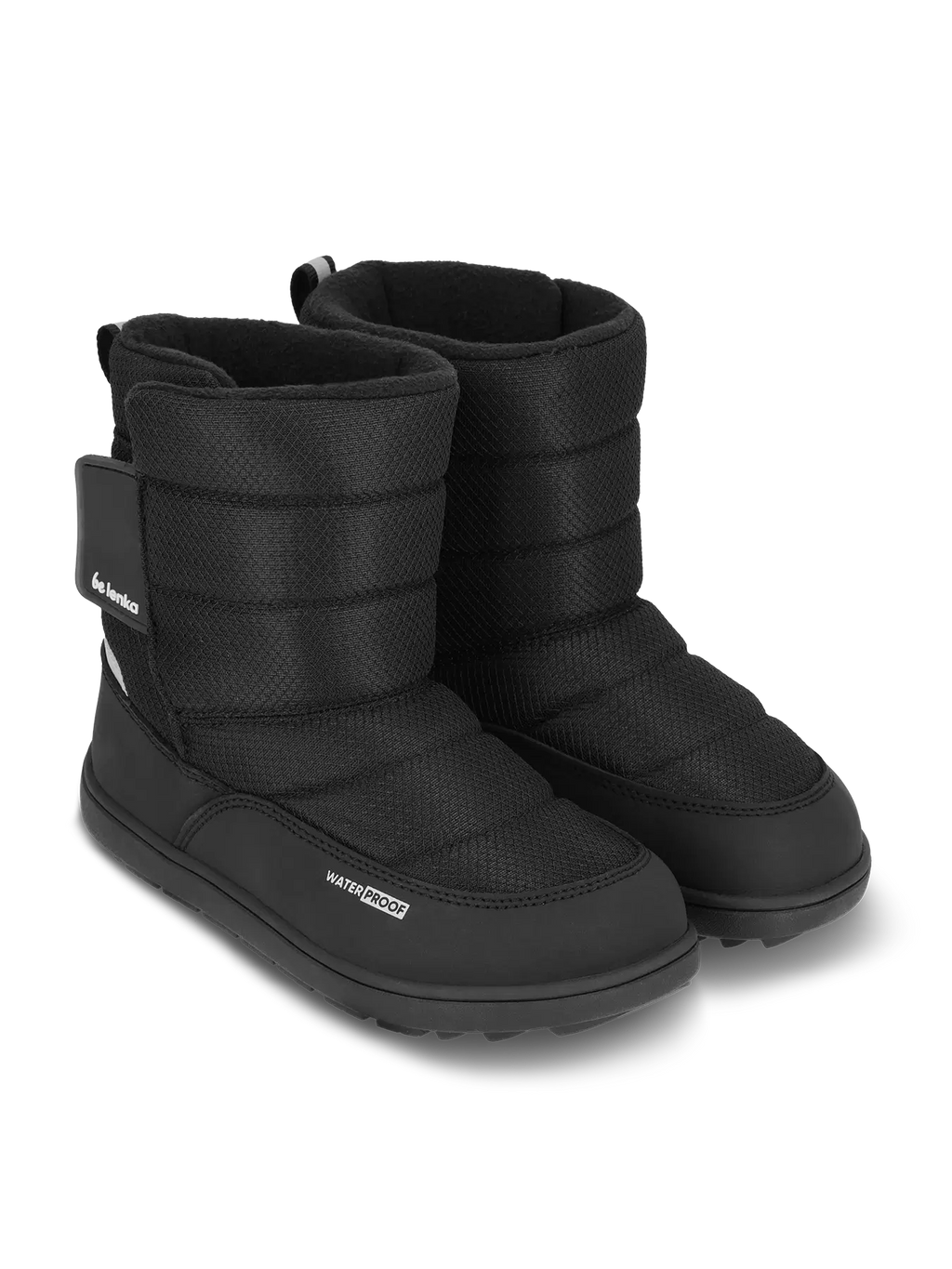 Kinder Barfuß-Schneestiefel Be Lenka Ailo Junior - Schwarz