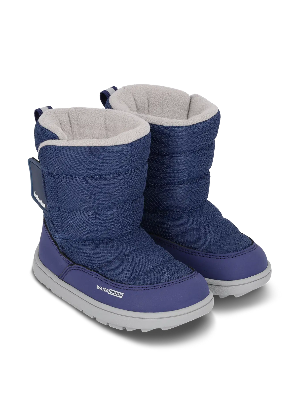 Kids barefoot snow boots Be Lenka Ailo Preschool - Dark Blue